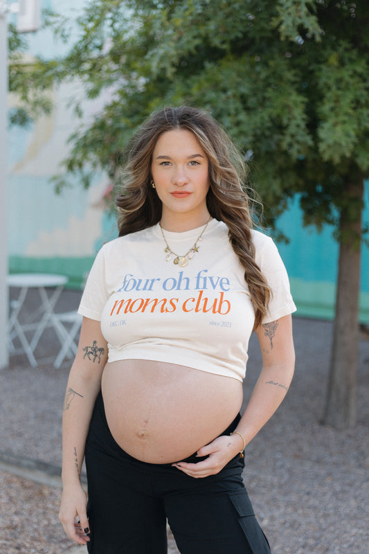 FOUR OH FIVE CROPPED TEE