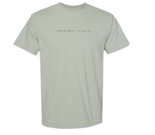 “Loves Her ___” EMBROIDERED TEE