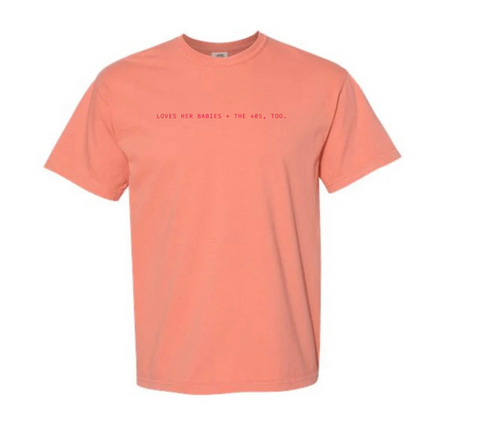 “Loves Her ___” EMBROIDERED TEE