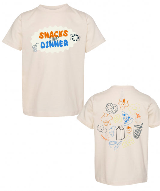 SNACKS FOR DINNER TEE