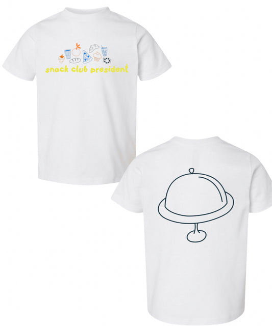 SNACK CLUB PRESIDENT TEE