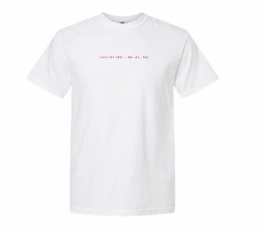 "Loves Her ____" EMBROIDERED TEE