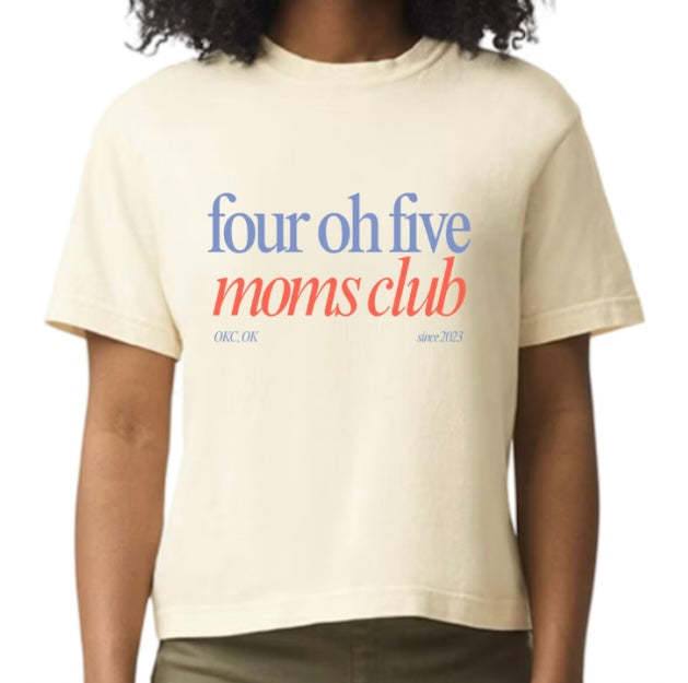 FOUR OH FIVE CROPPED TEE