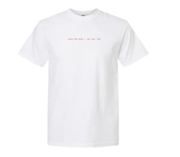 "Loves Her ___" Embroidered Tee