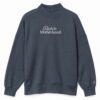 RICH IN MOTHERHOOD EMBROIDERED MOCK NECK
