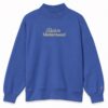 RICH IN MOTHERHOOD EMBROIDERED MOCK NECK