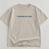 JUST A MOM EMBROIDERED TEE