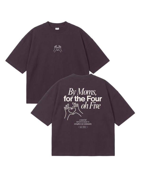 “By Moms” Boxy Tee