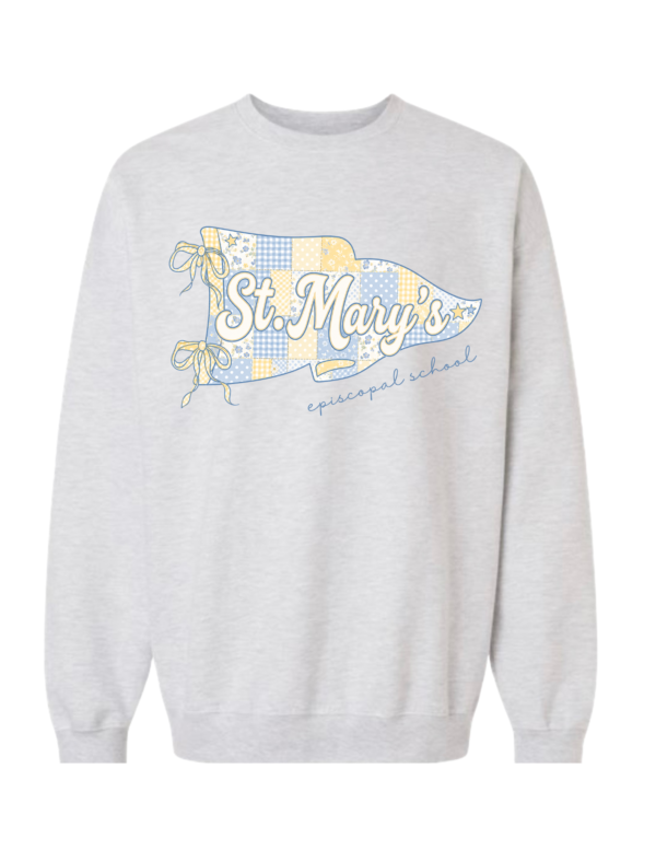 SMES FLAG CREWNECK - GREY