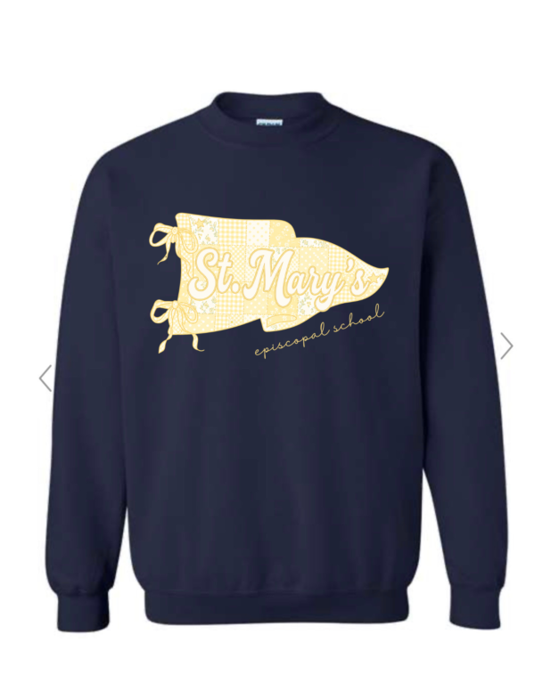 SMES FLAG CREWNECK - NAVY