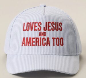 LOVES JESUS - SEERSUCKER