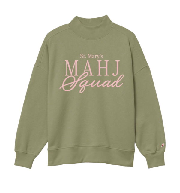 SMES MAHJ MOCK NECK