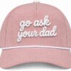 GO ASK YOUR DAD EMBROIDERED HAT